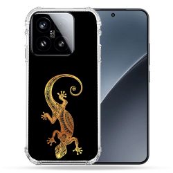 Coque Renforcée Pour Xiaomi 15 Animal Lezard Noir