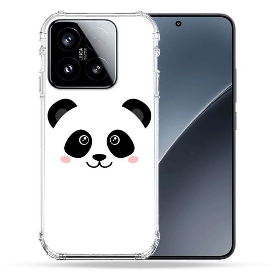 Coque Renforcée Pour Xiaomi 15 Animal Panda Blanc