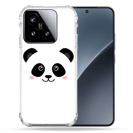 Coque Renforcée Pour Xiaomi 15 Animal Panda Blanc