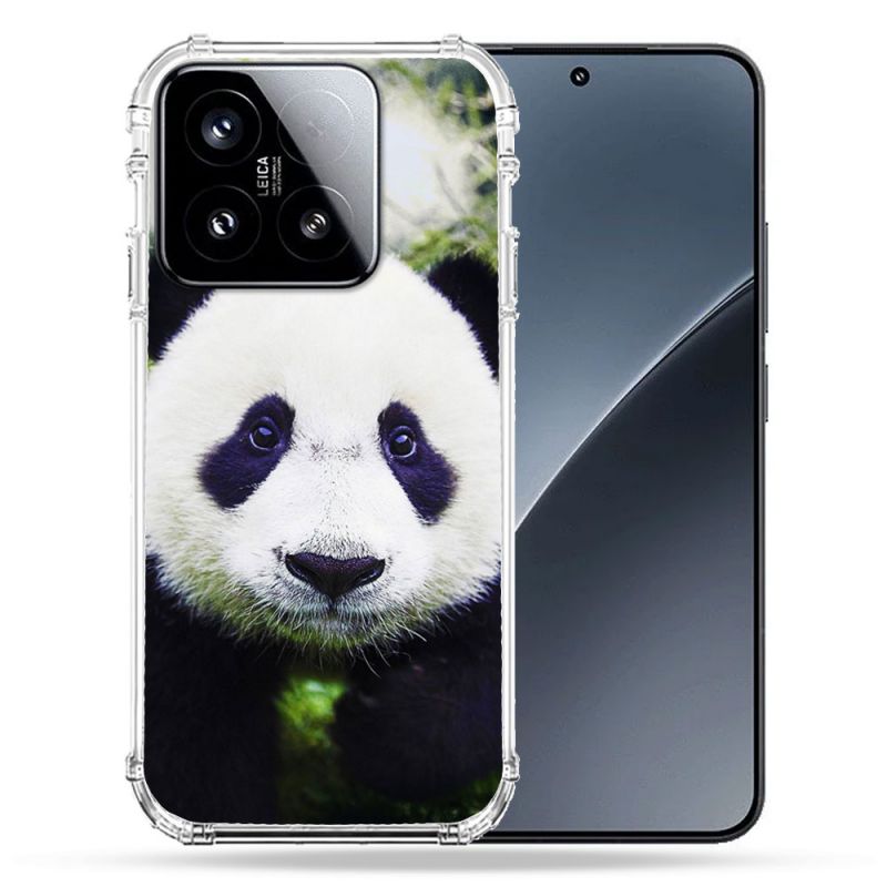 Coque Renforcée Pour Xiaomi 15 Animal Panda Color