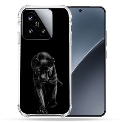 Coque Renforcée Pour Xiaomi 15 Animal Panthère Noire