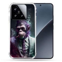 Coque Renforcée Pour Xiaomi 15 Animal Singe Business