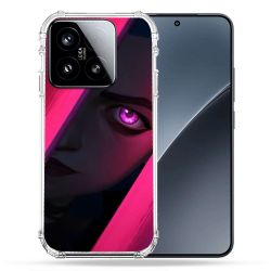 Coque Renforcée Pour Xiaomi 15 Arcane Jinx Rose