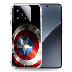Coque Renforcée Pour Xiaomi 15 Captain America Bouclier