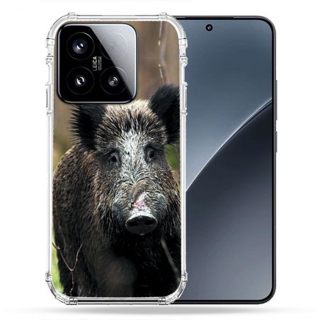 Coque Renforcée Pour Xiaomi 15 Chasse Sanglier bois
