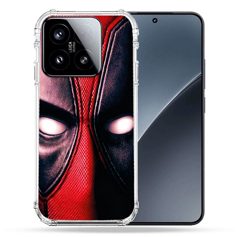 Coque Renforcée Pour Xiaomi 15 Deadpool Yeux
