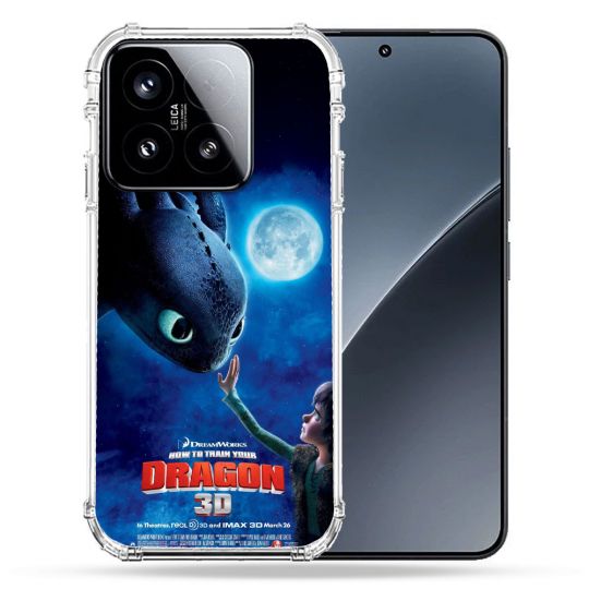 Coque Renforcée Pour Xiaomi 15 Dragons Affiche