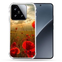 Coque Renforcée Pour Xiaomi 15 Fleur Coquelicot