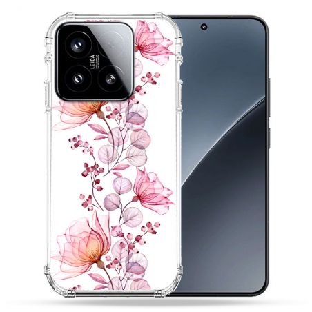 Coque Renforcée Pour Xiaomi 15 Fleur Eclosion