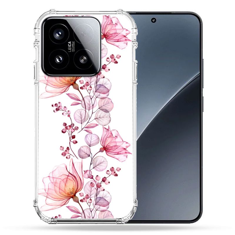 Coque Renforcée Pour Xiaomi 15 Fleur Eclosion