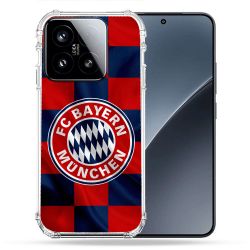 Coque Renforcée Pour Xiaomi 15 Foot Bayern Munich Carreaux
