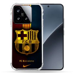 Coque Renforcée Pour Xiaomi 15 Foot FC Barcelone Vintage