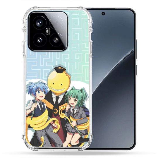 Coque Renforcée Pour Xiaomi 15 Manga Assassination Classroom Kuro Trio