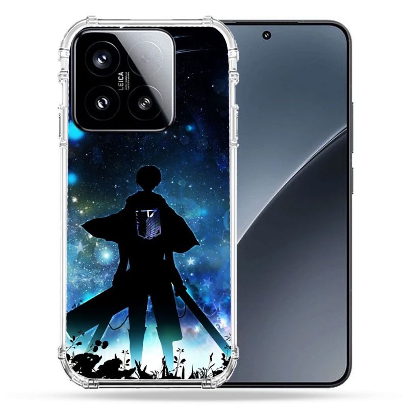 Coque Renforcée Pour Xiaomi 15 Manga Attaque Titans Levi