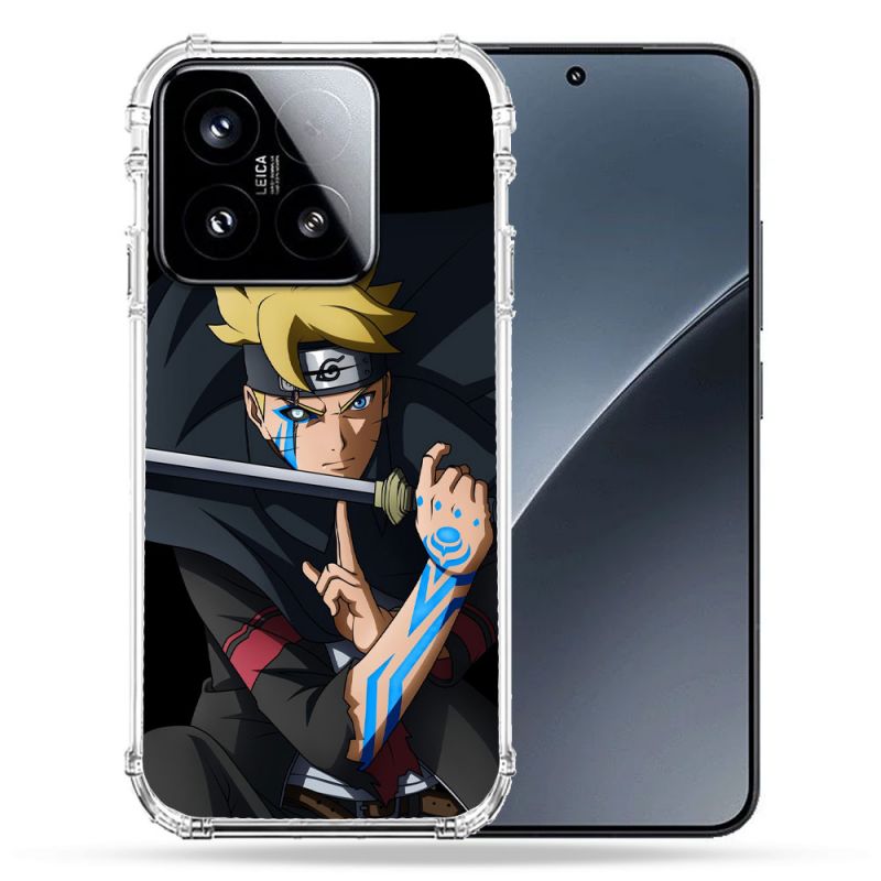 Coque Renforcée Pour Xiaomi 15 Manga Boruto Tatouage