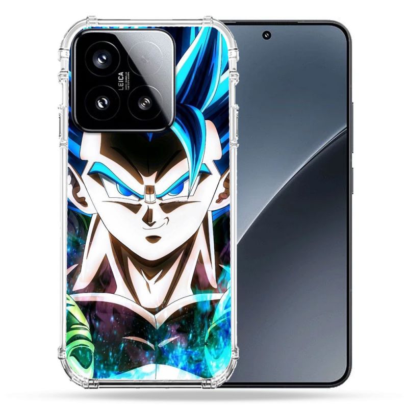 Coque Renforcée Pour Xiaomi 15 Manga Dragon Ball Gogeta Visage