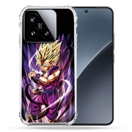 Coque Renforcée Pour Xiaomi 15 Manga Dragon Ball Sangohan Violet