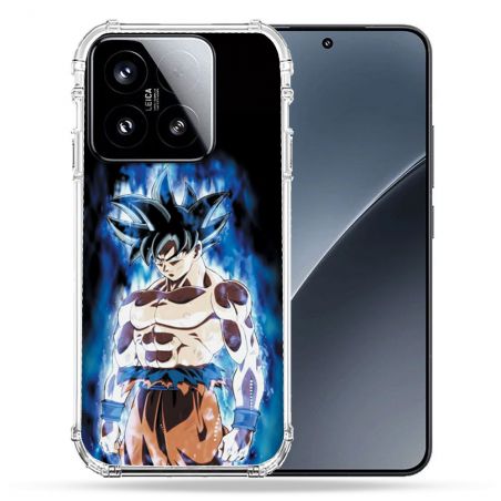 Coque Renforcée Pour Xiaomi 15 Manga Dragon Ball Sangoku Noir