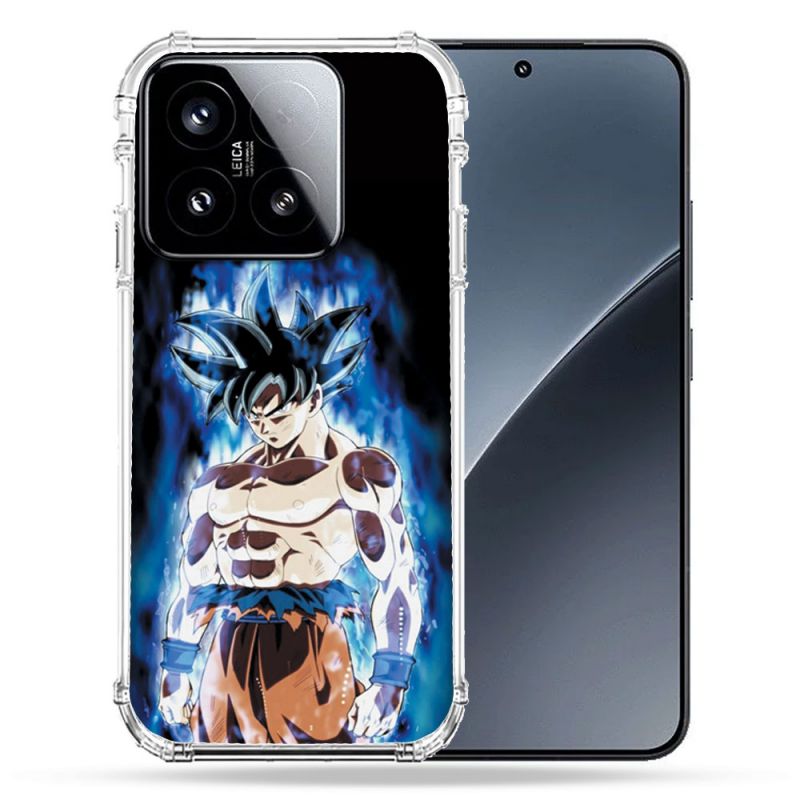 Coque Renforcée Pour Xiaomi 15 Manga Dragon Ball Sangoku Noir