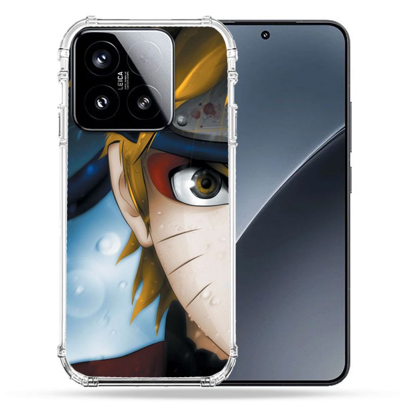Coque Renforcée Pour Xiaomi 15 Manga Naruto Blanc