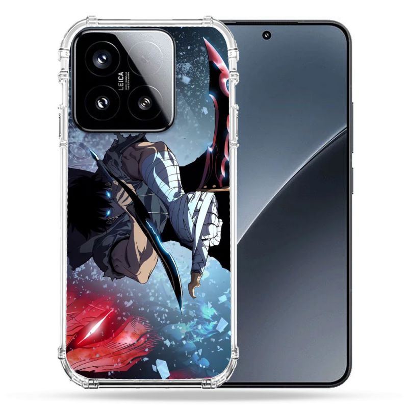 Coque Renforcée Pour Xiaomi 15 Manga Solo Leveling Sung Epee