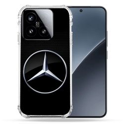 Coque Renforcée Pour Xiaomi 15 Mercedes Carbone