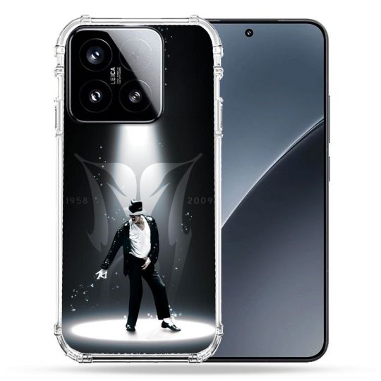 Coque Renforcée Pour Xiaomi 15 Michael Jackson Noir