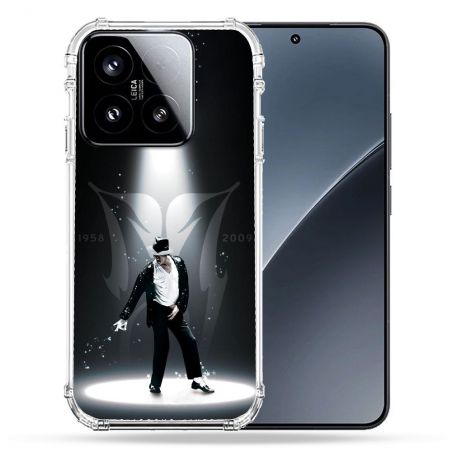 Coque Renforcée Pour Xiaomi 15 Michael Jackson Noir