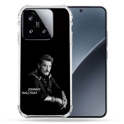 Coque Renforcée Pour Xiaomi 15 Musique Johnny Hallyday Noir