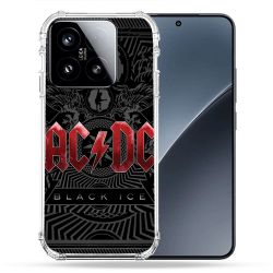 Coque Renforcée Pour Xiaomi 15 Musique Rock ACDC Rouge