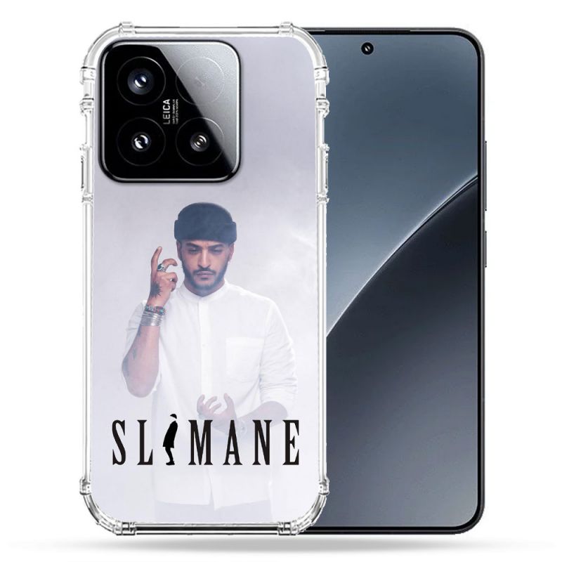Coque Renforcée Pour Xiaomi 15 Musique Slimane Blanc