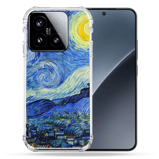 Coque Renforcée Pour Xiaomi 15 Peinture La nuit étoilée