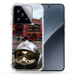 Coque Renforcée Pour Xiaomi 15 Pompier Casque Camion