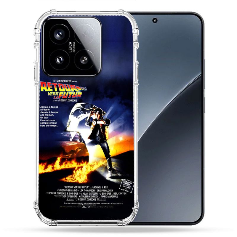 Coque Renforcée Pour Xiaomi 15 Retour Vers Le Futur Affiche