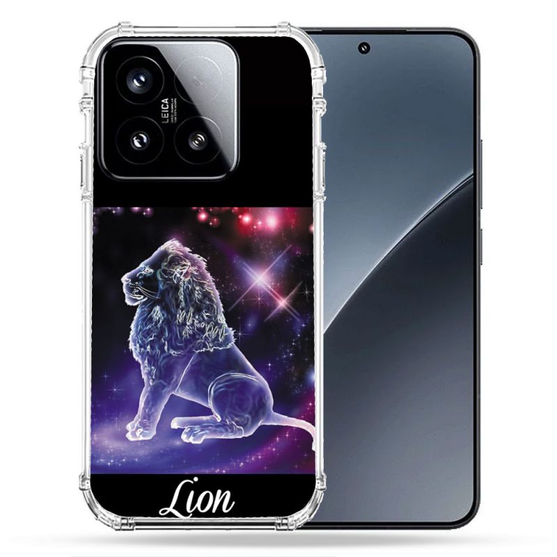 Coque Renforcée Pour Xiaomi 15 Signe Zodiaque 2 Lion