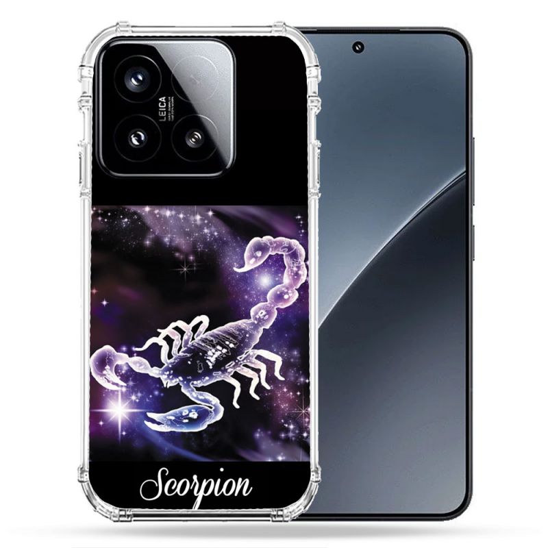 Coque Renforcée Pour Xiaomi 15 Signe Zodiaque 2 Scorpion