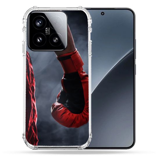 Coque Renforcée Pour Xiaomi 15 Sport Boxe Gant Rouge