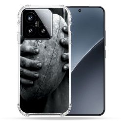 Coque Renforcée Pour Xiaomi 15 Sport Rugby Ballon Vintage