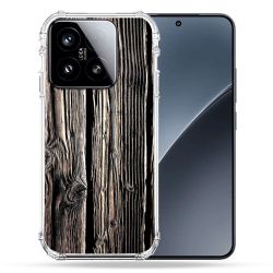 Coque Renforcée Pour Xiaomi 15 Texture Bois