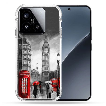 Coque Renforcée Pour Xiaomi 15 Voyage Angleterre Londres Vintage