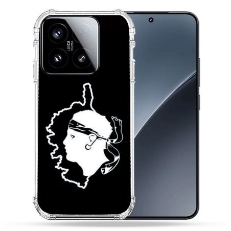 Coque Renforcée Pour Xiaomi 15 Voyage Corse Noir