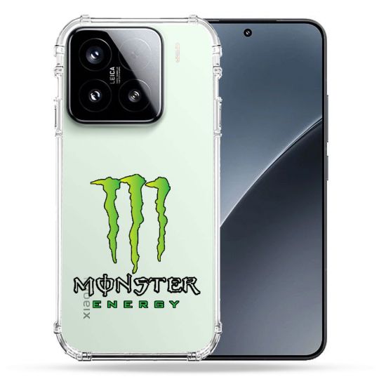 Coque Renforcée Transparente Pour Xiaomi 15 Monster Energy