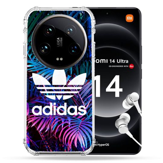Coque Renforcée Pour Xiaomi 14 Ultra Adidas Palmier