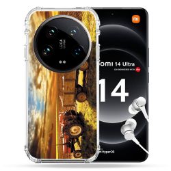 Coque Renforcée Pour Xiaomi 14 Ultra Agriculture Tracteur Color