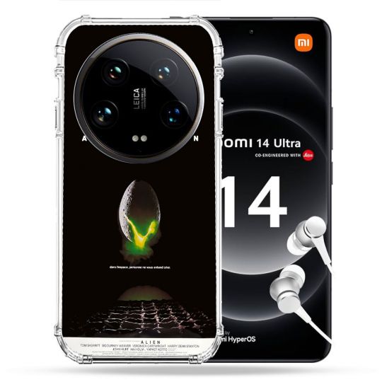 Coque Renforcée Pour Xiaomi 14 Ultra Alien Affiche