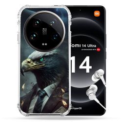 Coque Renforcée Pour Xiaomi 14 Ultra Animal Aigle Business