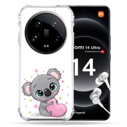 Coque Renforcée Pour Xiaomi 14 Ultra Animal Koala Cœur