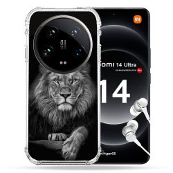 Coque Renforcée Pour Xiaomi 14 Ultra Animal Lion Majestueux