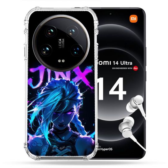 Coque Renforcée Pour Xiaomi 14 Ultra Arcane Jinx Night