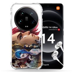 Coque Renforcée Pour Xiaomi 14 Ultra Arcane Jinx Sœur